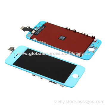 Factory Wholesale Color LCD Touchscreen Digitizer Assembly for iPhone 5, with More Than 10 Colors